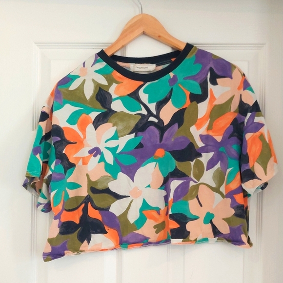 Colourful crop top - Picture 2 of 3